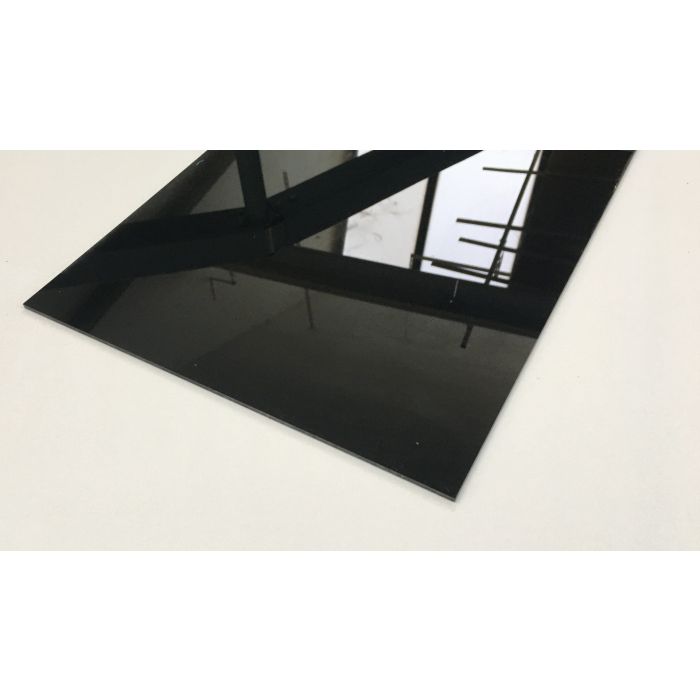 zusägen kostenlos m² 83,30€ PLEXIGLAS® Acrylglas schwarz blickdicht 5mm Platte 